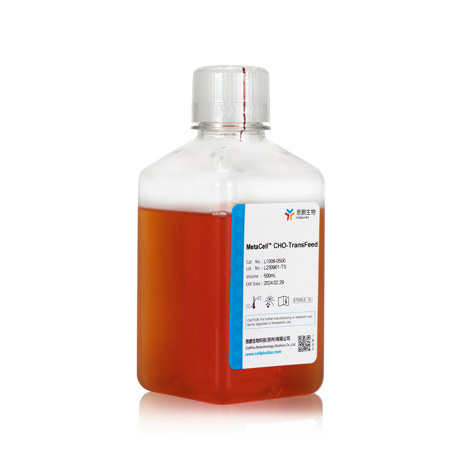 MetaCell<sup>®</sup> CHO TransFeed