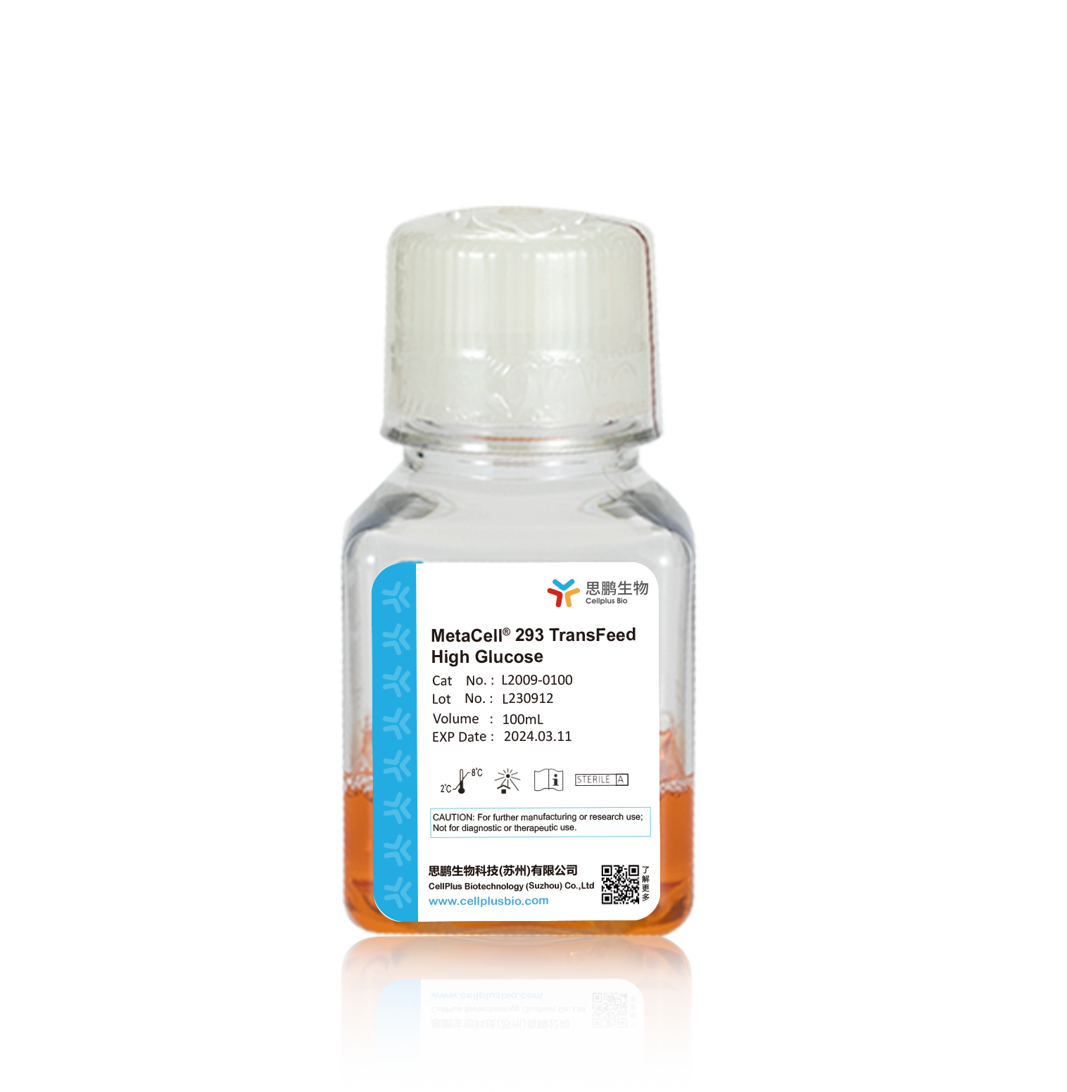 MetaCell<sup>®</sup> 293 TransFeed<br/>High-Glucose