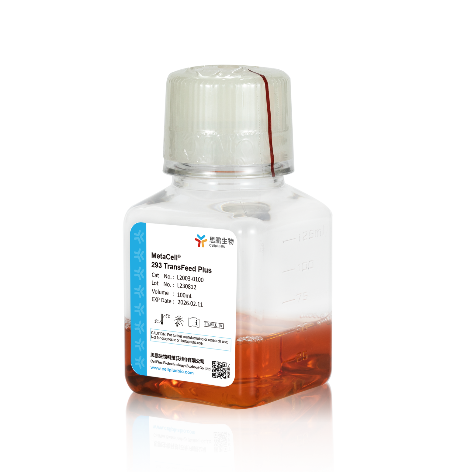 MetaCell<sup>®</sup> 293 TransFeed Plus