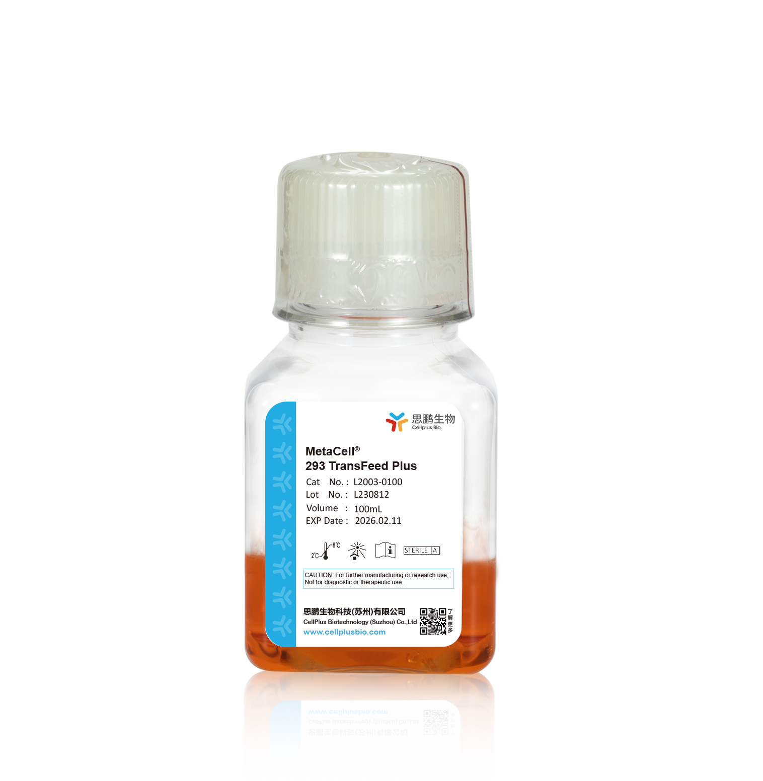 MetaCell<sup>®</sup> 293 TransFeed Plus
